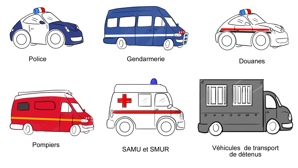 véhicules prioritaires