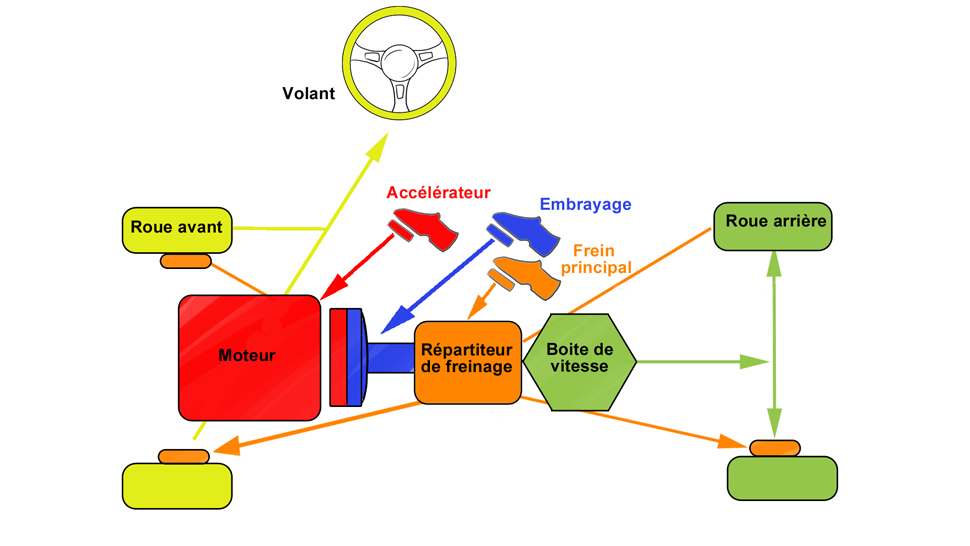 organes véhicule